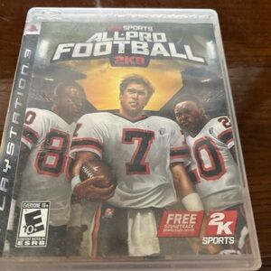 2K Sports All-Pro Football 2K8 for PlayStation 3 - Black and White
